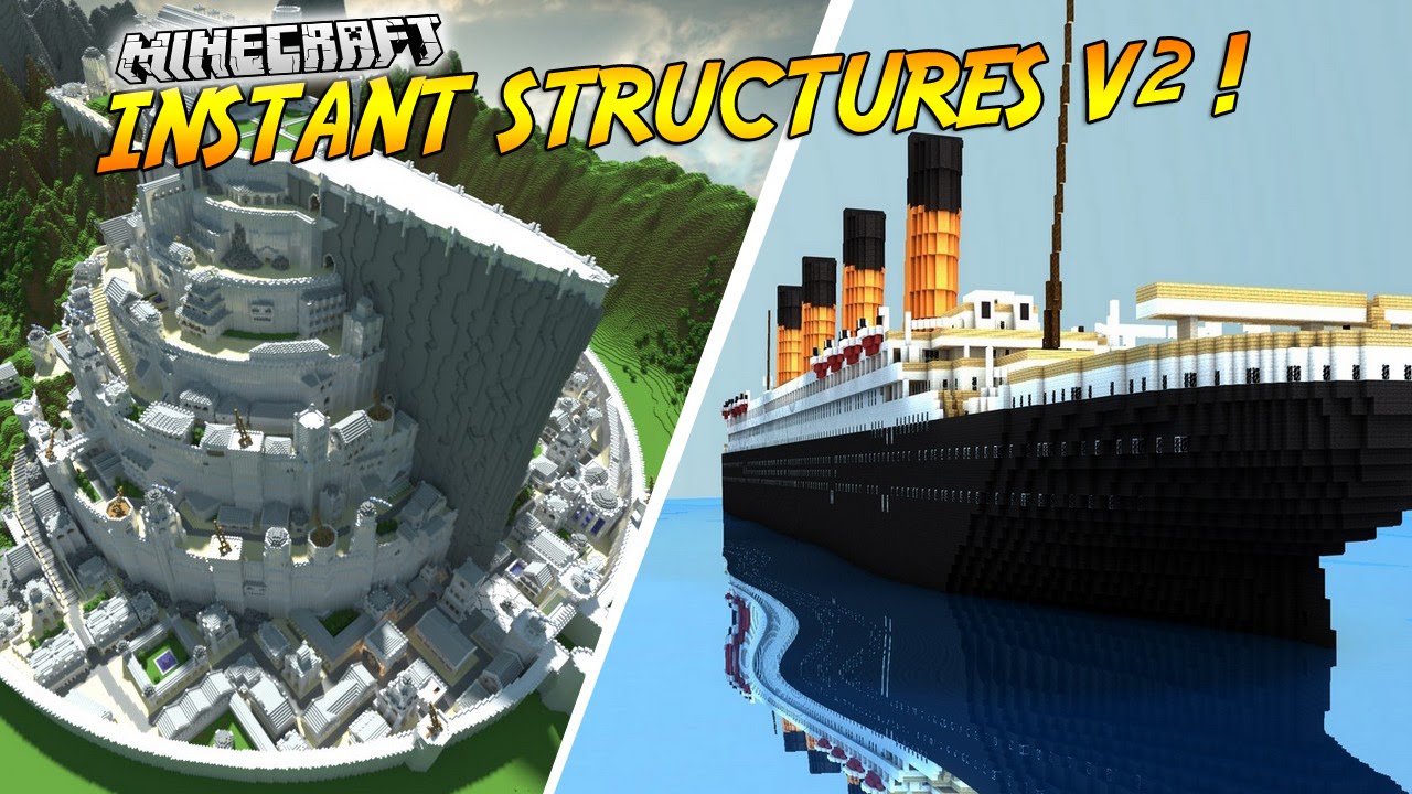 instant structures mod for minecraft mac
